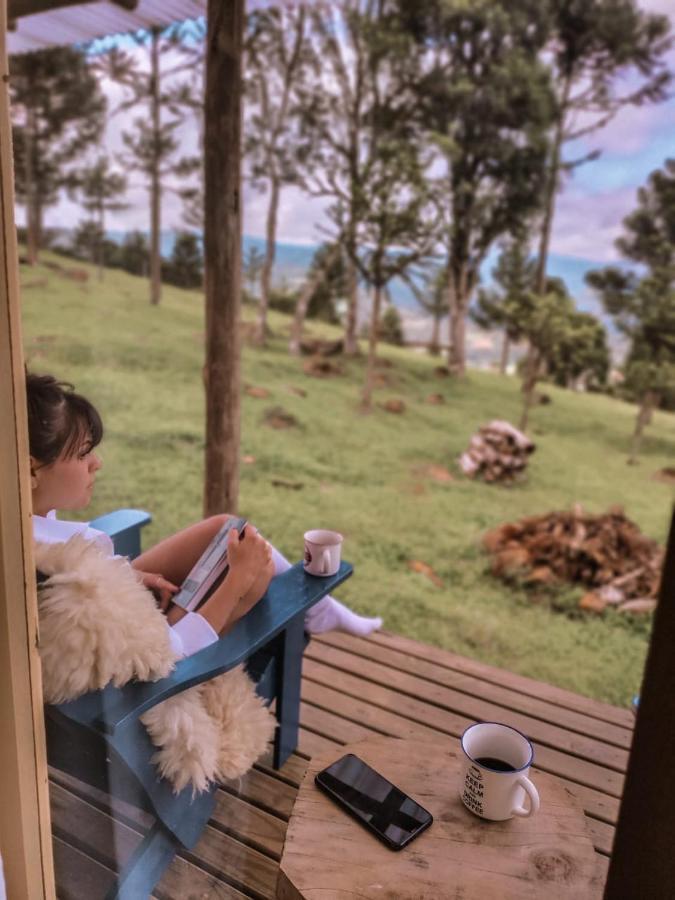 Cabana Refugio - Pousada Colina Dos Ventos Urubici Buitenkant foto