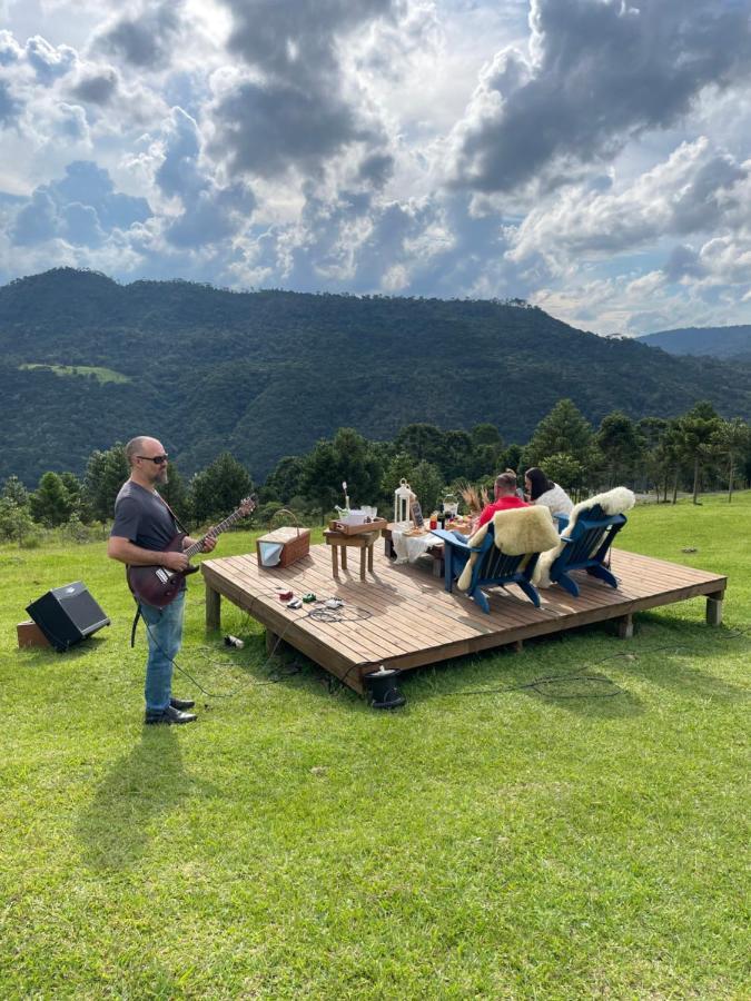 Cabana Refugio - Pousada Colina Dos Ventos Urubici Buitenkant foto