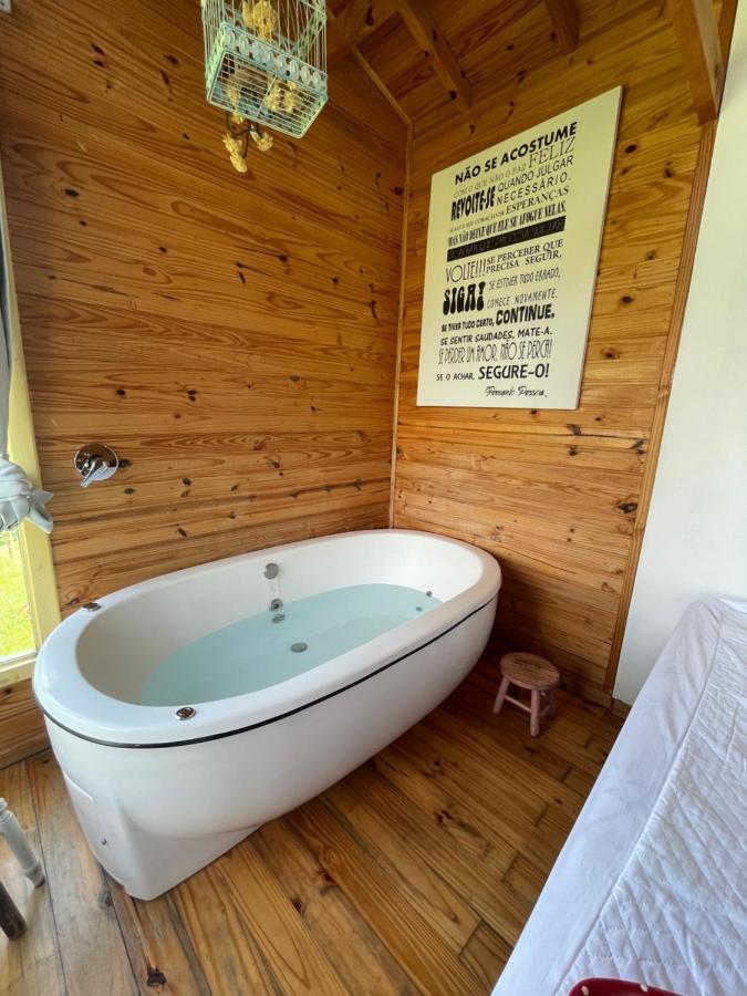 Cabana Refugio - Pousada Colina Dos Ventos Urubici Buitenkant foto