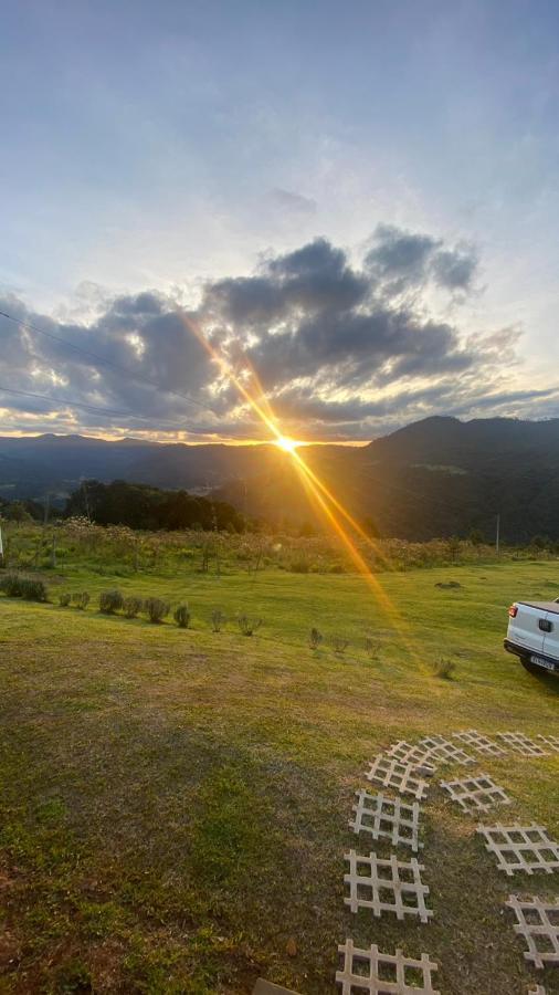 Cabana Refugio - Pousada Colina Dos Ventos Urubici Buitenkant foto