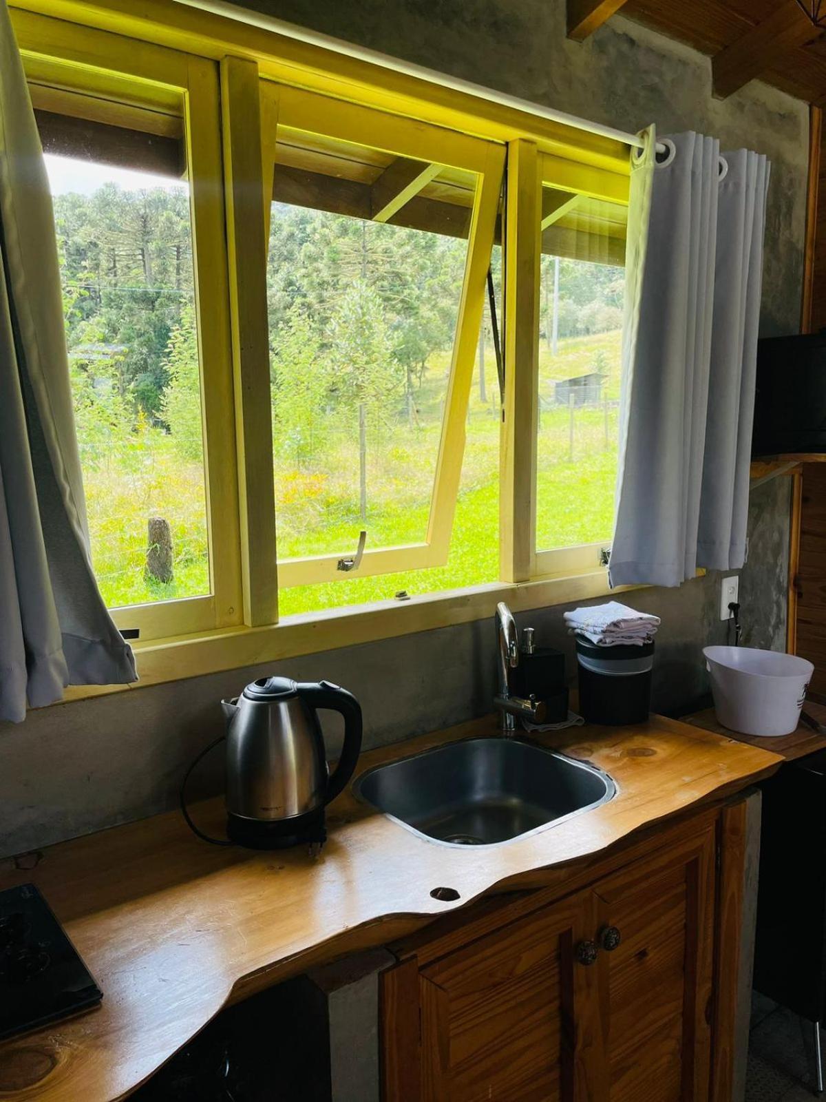 Cabana Refugio - Pousada Colina Dos Ventos Urubici Buitenkant foto